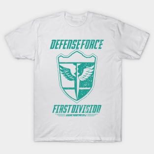 KAIJU No 8: DEFENSE FORCE FIRST DIVISION (GRUNGE STYLE) T-Shirt